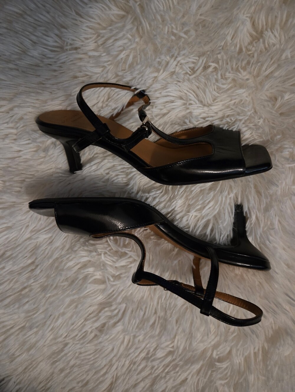 Sezane Selena Sandals in Vintage Black size 37 - Picture 6 of 13